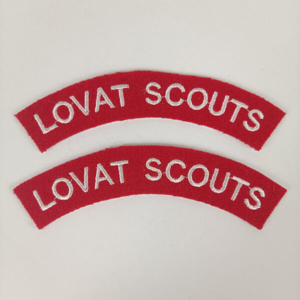 Parche Lovat Scouts UK