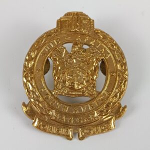 Placa de Policía de Ferrocarriles Sudáfrica