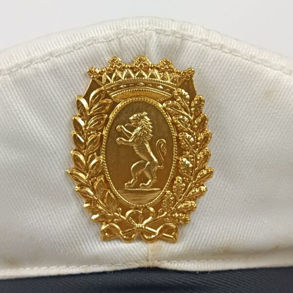 Gorra de la Policía de Brescia Italia - Imagen 7