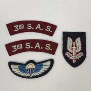 Parche 3rd SAS WW2 Francia UK Repro