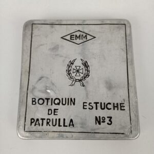 Botiquín de patrulla EMM años 40 España