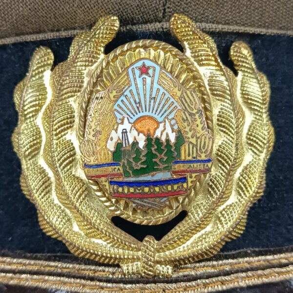 Gorra de Coronel de Artillería de Rumanía - Imagen 7