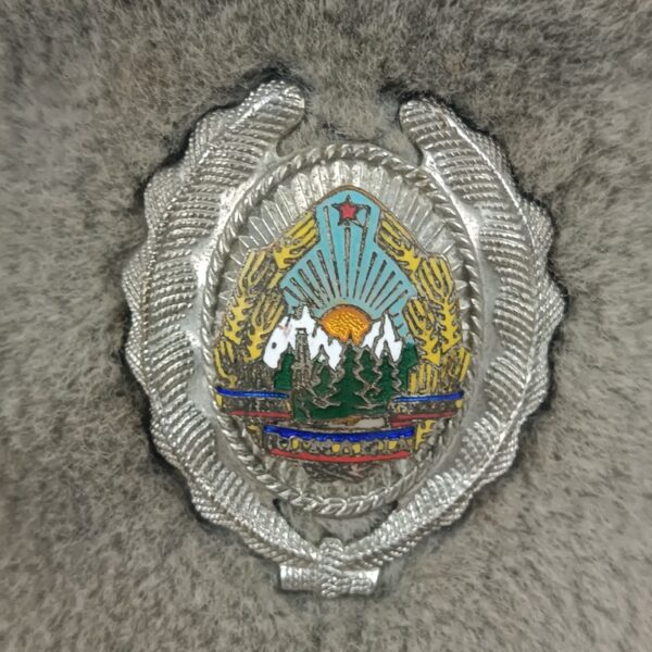 Ushanka de Oficial de Rumania - Imagen 7