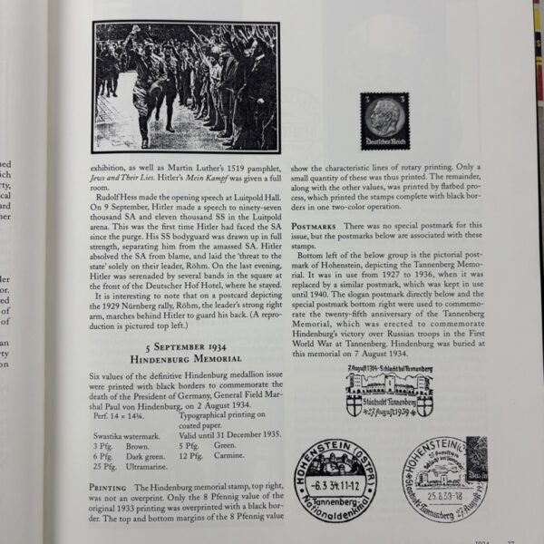 Libro Philately of the Third Reich Postage and Propaganda - Imagen 5