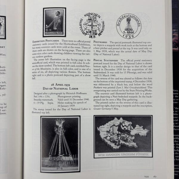 Libro Philately of the Third Reich Postage and Propaganda - Imagen 2