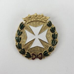 Insignia broche de Damas auxiliares de Sanidad Militar España