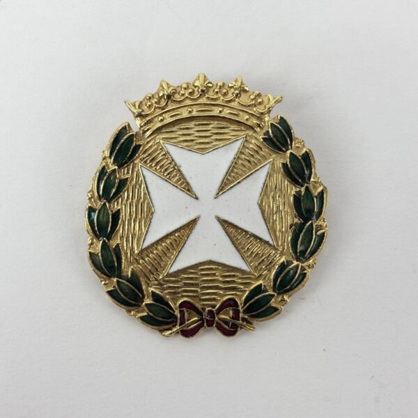 Insignia broche de Damas auxiliares de Sanidad Militar España