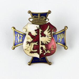 Insignia 37º Regimiento de Infantería 1919-1939 Polonia