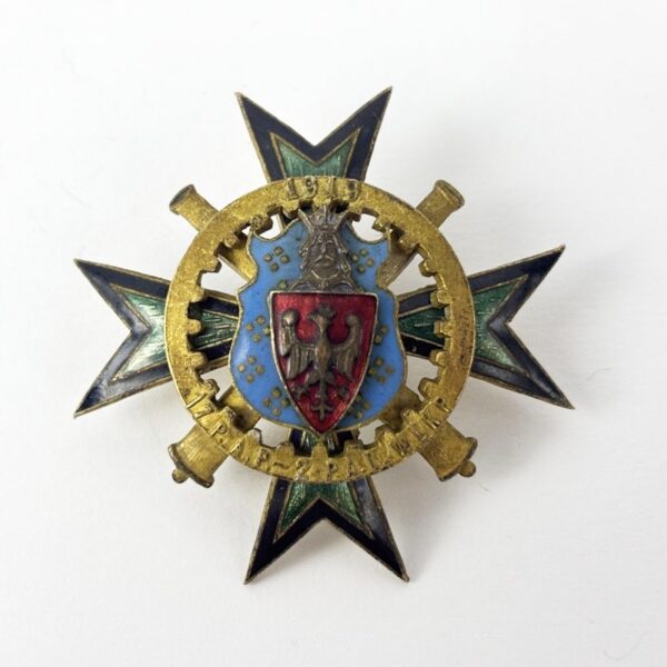Insignia 17º Regimiento de Artillería Ligera 1919-1939 Polonia