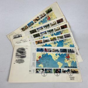 Cartas y sellos conmemorativos 50 años WW2