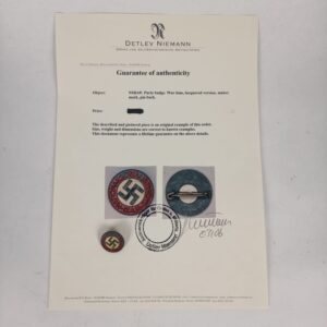 Insignia de solapa del NSDAP Tercer Reich