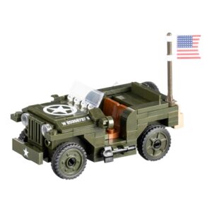 Miniatura Jeep Willys Sluban WW2