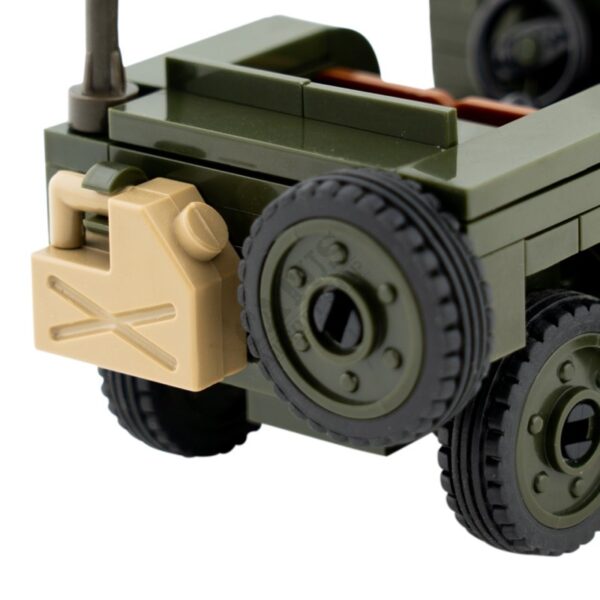 Miniatura Jeep Willys Sluban WW2 - Imagen 5