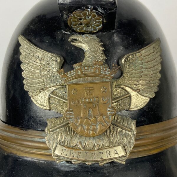 Casco de Bomberos de Sintra Portugal Años 20 - Imagen 4