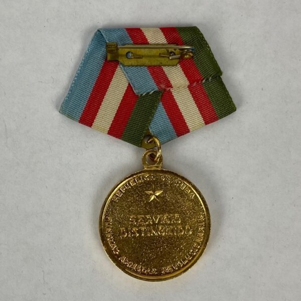 Medalla servicio distinguido en las FAR Cuba - Imagen 3