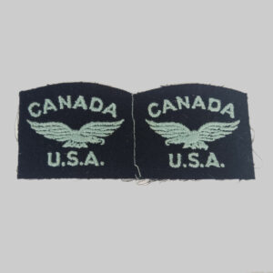 Parche Aviación CANADA USA WW2 Repro