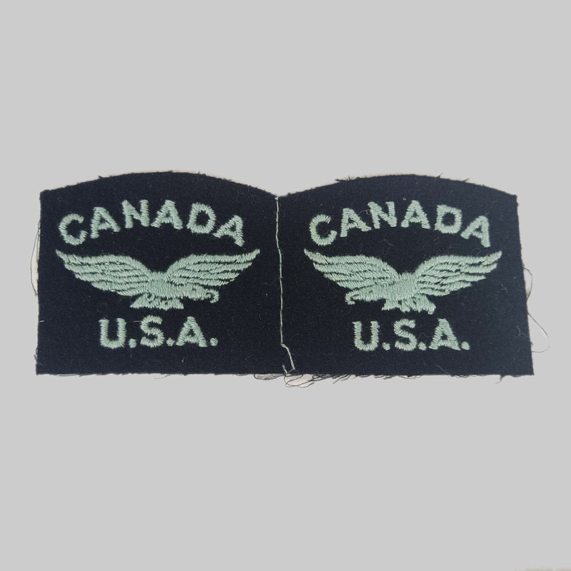Parche Aviación CANADA USA WW2 Repro