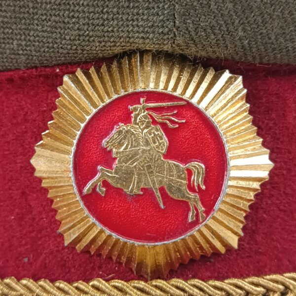 Gorra militar transicional Lituania años 90 - Imagen 6