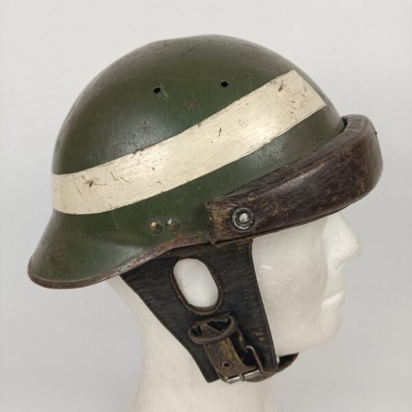 Casco Francés M35 Tropas Motorizadas  WW2 - Imagen 6