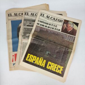 Periódico El Alcazar años 80 España