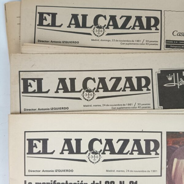 Periódico El Alcazar años 80 España - Imagen 2