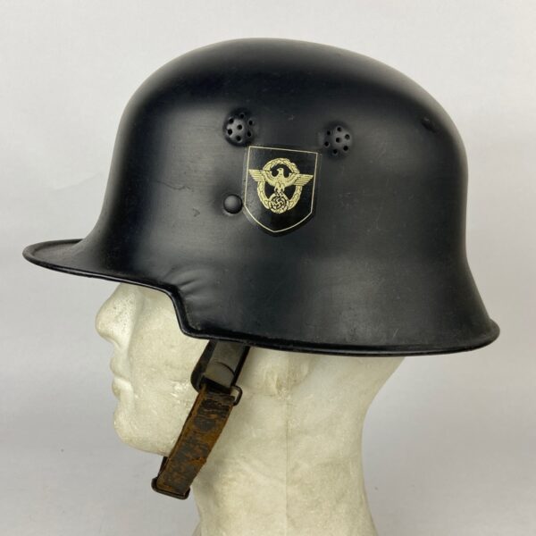 Casco Alemán M34 4ª División SS-Polizei Restaurado - Imagen 4