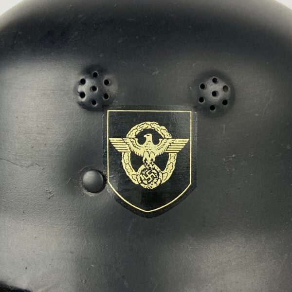 Casco Alemán M34 4ª División SS-Polizei Restaurado - Imagen 8