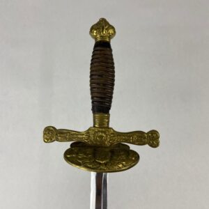 Espadín de ceñir Cuerpo de Prisiones España 1869
