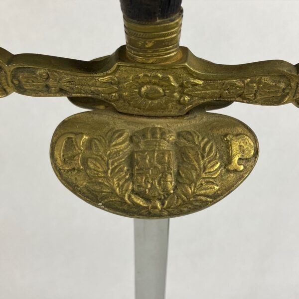 Espadín de ceñir Cuerpo de Prisiones España 1869 - Imagen 7
