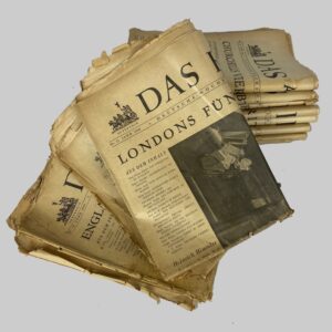 Periódico Das Reich 12 números 1940 WW2 Alemania