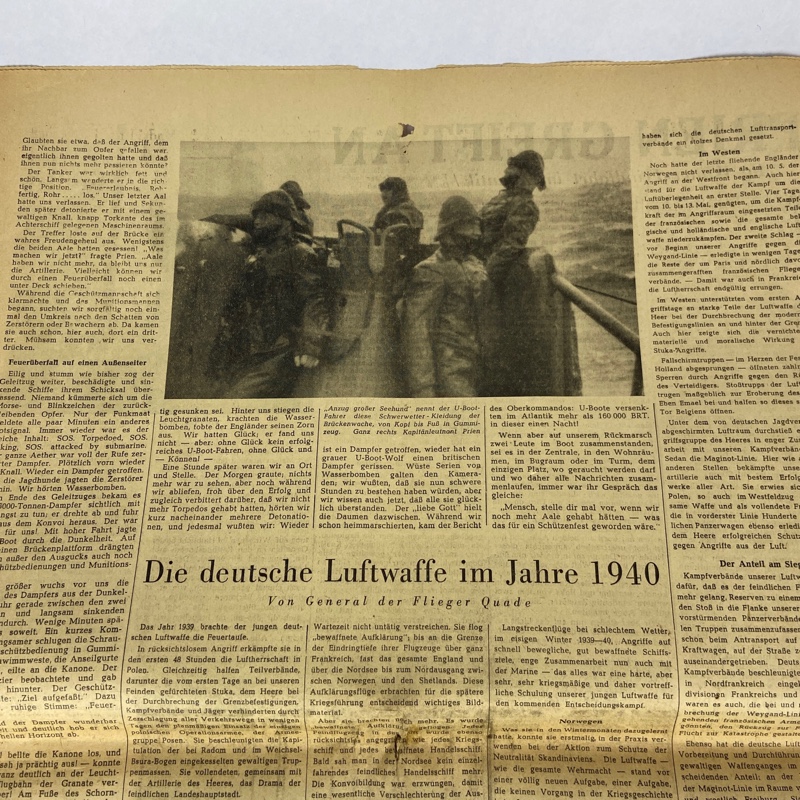 Periódico Das Reich 12 números 1940 WW2 Alemania - Imagen 8