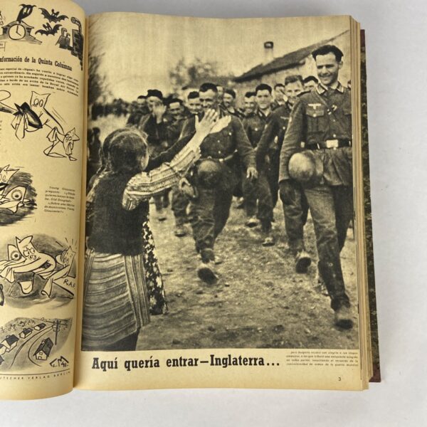 Libro recopilatorio de la revista Signal 1941 - Imagen 6