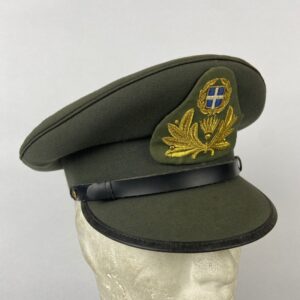 Gorra de Oficial del Ejército de Tierra de Grecia