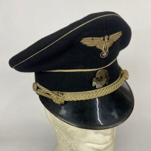 Gorra de Oficial de la SS Alemania WWII Repro