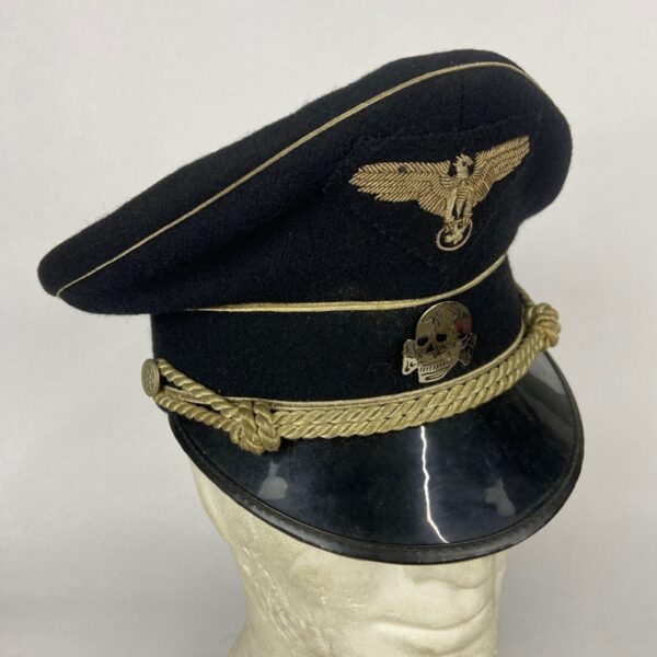 Gorra de Oficial de la SS Alemania WWII Repro