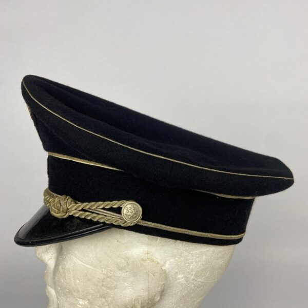 Gorra de Oficial de la SS Alemania WWII Repro - Imagen 4