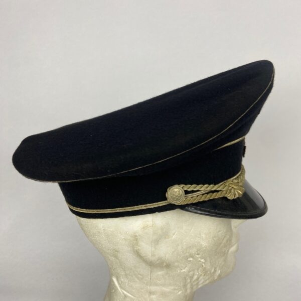 Gorra de Oficial de la SS Alemania WWII Repro - Imagen 6