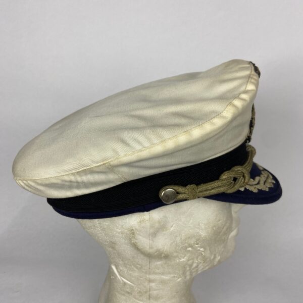 Gorra de Oficial de la Kriegsmarine Alemania WWII Repro - Imagen 6