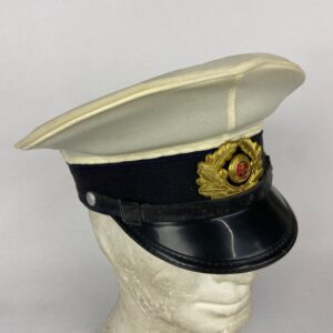 Gorra de Plato de la Volksmarine. Alemania