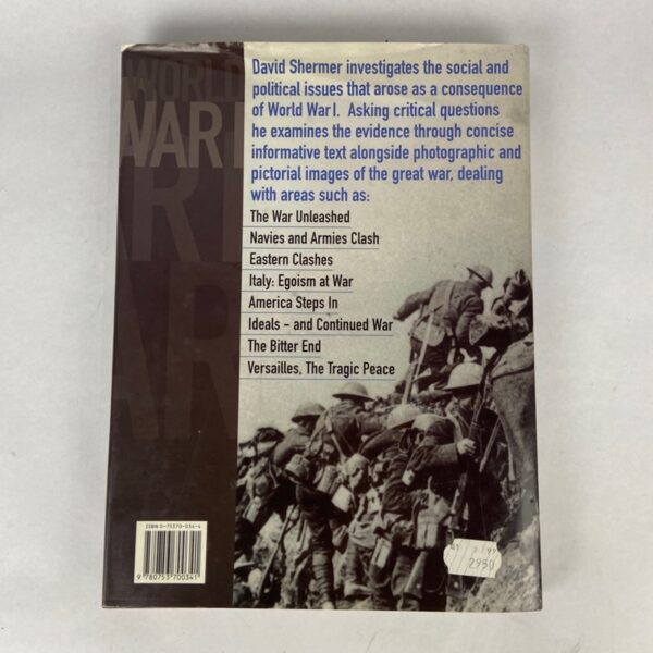 Libro World War I David Shermer - Imagen 2