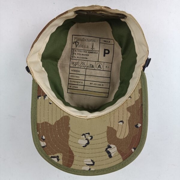 Gorra de Faena Seis Colores del Ejército Español - Imagen 2