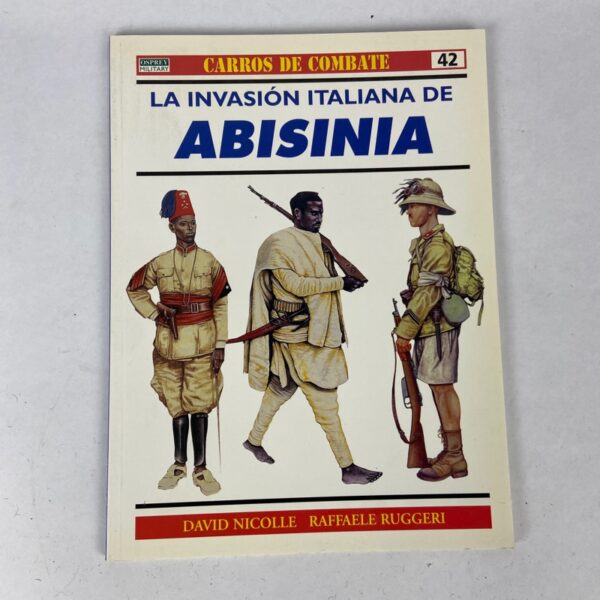 Libro La invasión Italiana de Abisinia Osprey