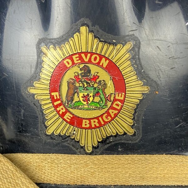 Casco de Bomberos Devon Fire Brigade 1973-1987 UK - Imagen 7