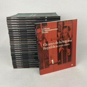 Libro La Guerra Civil a Catalunya colección completa Edicions 62