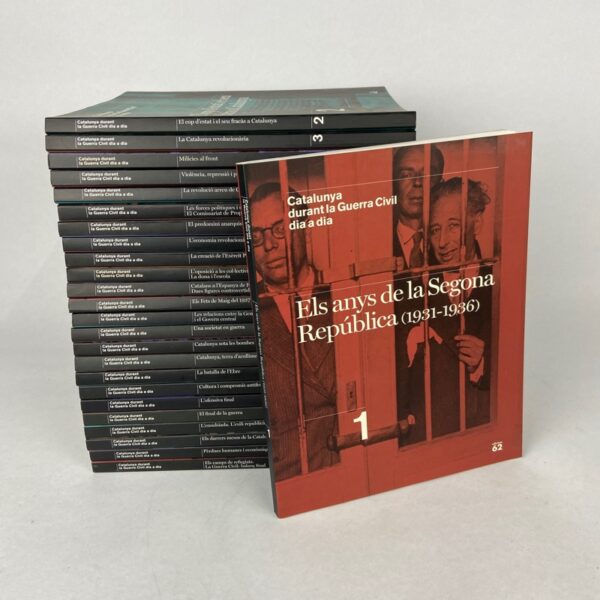 Libro La Guerra Civil a Catalunya colección completa Edicions 62