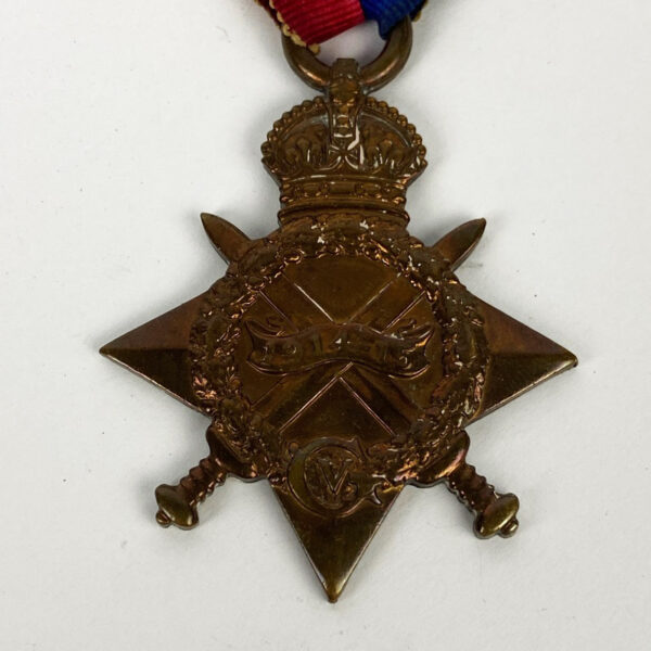 Medalla Estrella 1914-15 UK WW1 - Imagen 3