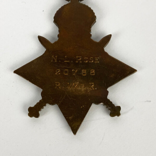 Medalla Estrella 1914-15 UK WW1 - Imagen 4