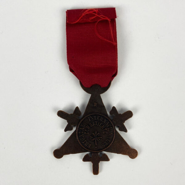 Medalla de las Brigadas Internacionales España Repro - Imagen 2