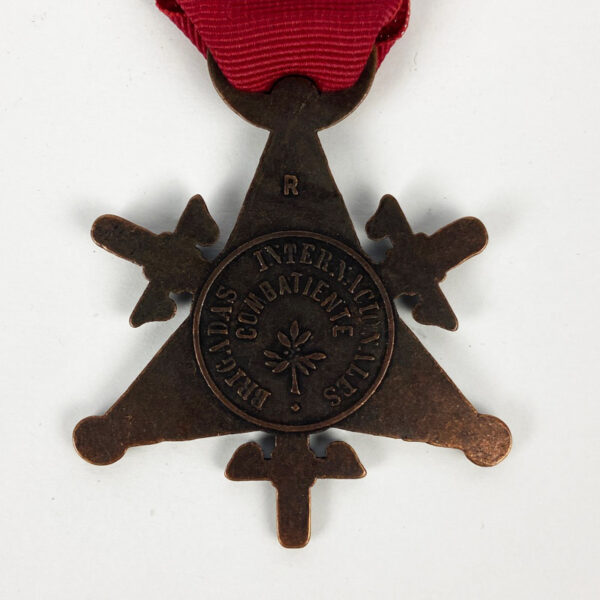 Medalla de las Brigadas Internacionales España Repro - Imagen 4