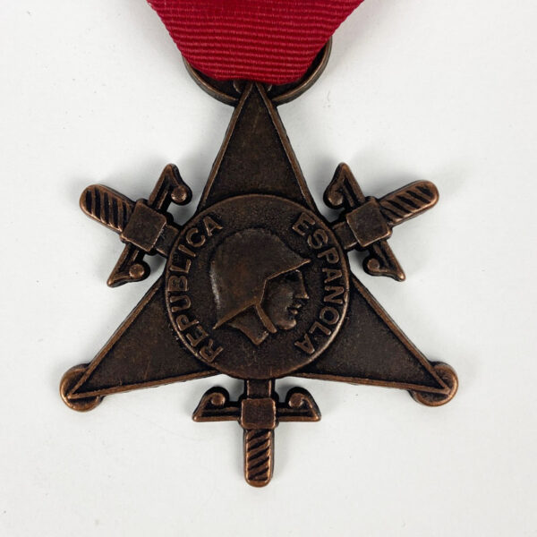 Medalla de las Brigadas Internacionales España Repro - Imagen 3